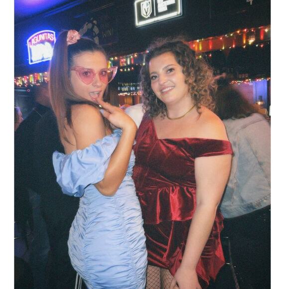 UO Glamorous Ruched Off-The-Shoulder Mini Dress Medium NWT - Picture 12 of 12